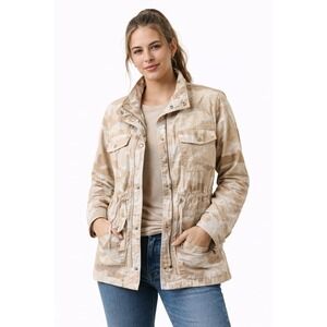 Sanctuary Standard Surplus Camouflage Utility Jacket Women's Size Small